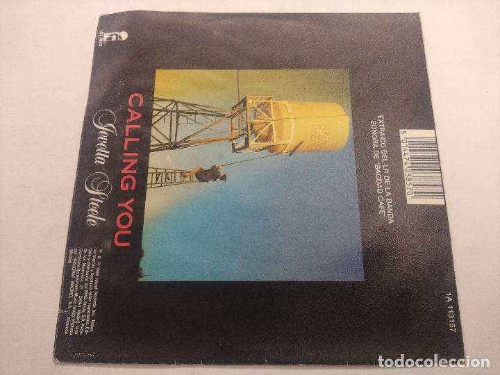 Discos de vinilo: CALLING YOU/STEELE/BANDA SONORA ORIGINAL BAGDAD CAFE/SINGLE. - Foto 3