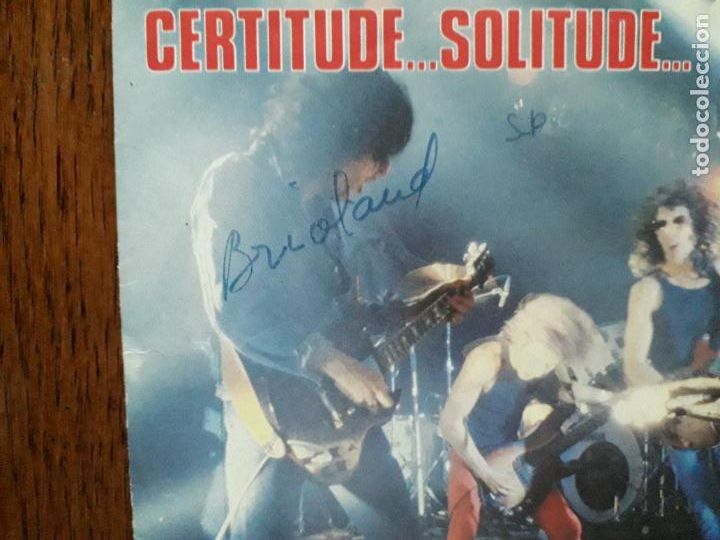 Discos de vinilo: Trust - certitude.... solitude + les templiers - Foto 2