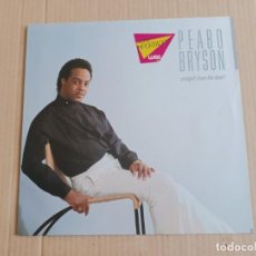 Discos de vinilo: PEABO BRYSON - STRAIGHT FROM THE HEART LP 1984 EDICION ALEMANA