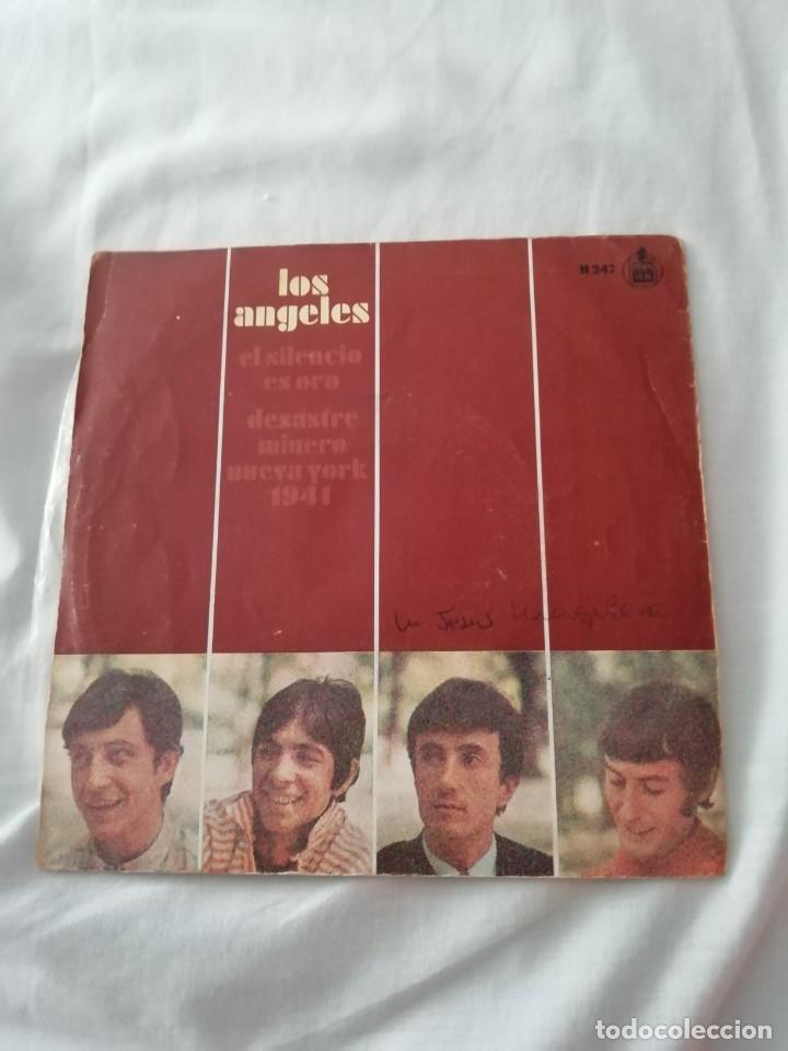 Discos de vinilo: Single los &aacute;ngeles el silencio es oro - Foto 1