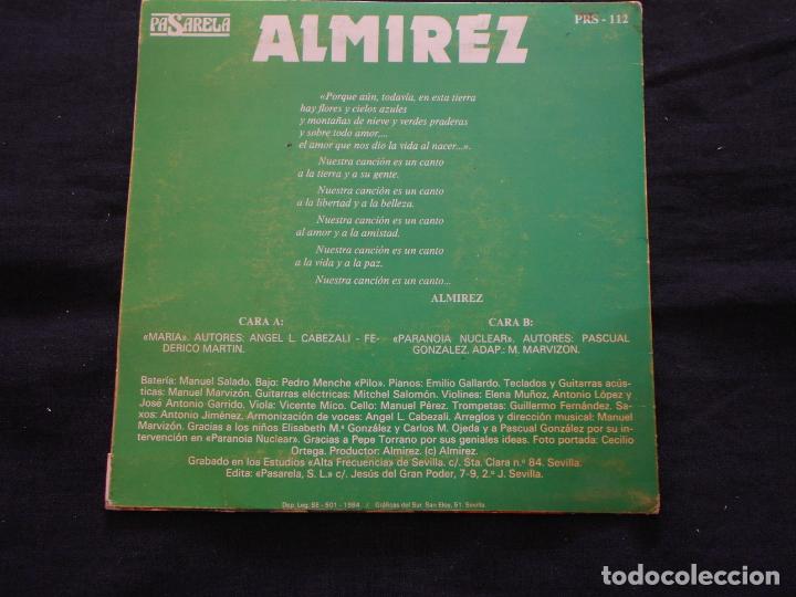 Discos de vinilo: ALMIREZ // MARIA + 1 - Foto 2