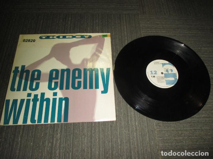 Discos de vinilo: THIRST - THE ENEMY WITHIN - MAXI - UK - 10 RECORDS - LV - - Foto 1