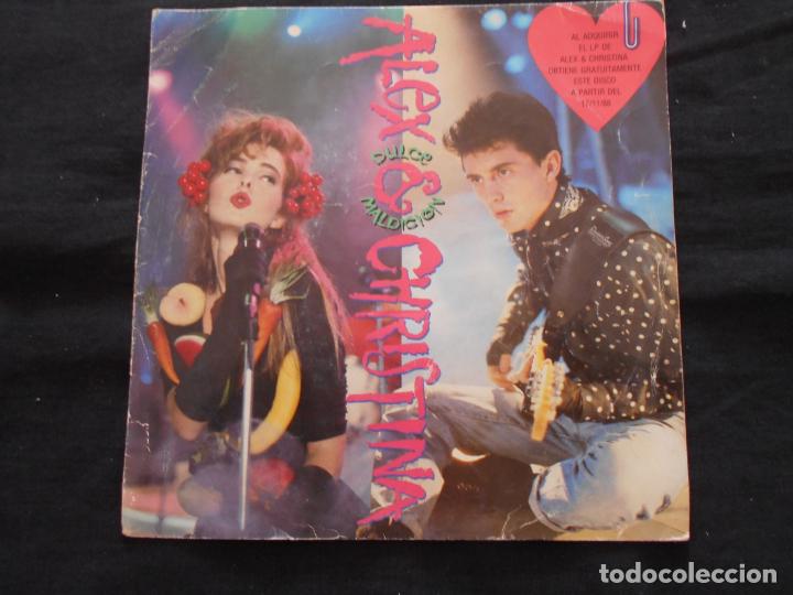 Discos de vinilo: ALEX Y CRISTINA// DULCE MALDICION - Foto 1