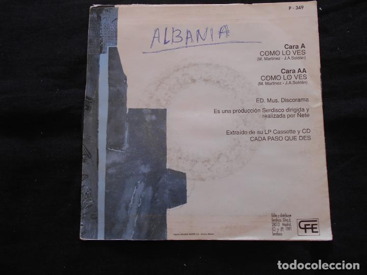 Discos de vinilo: ALBANIA // COMO LO VES - Foto 2