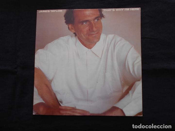 Discos de vinilo: LP JAMES TAYLOR // THATS WHY IM HEREN + 9 - Foto 1