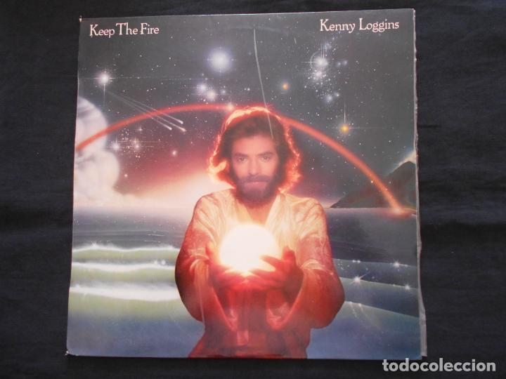 Discos de vinilo: LP KENNY LOGGINS // KEEP THE FIRE - Foto 1