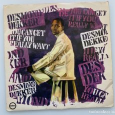 Discos de vinilo: DESMOND DEKKER ‎– YOU CAN GET IT IF YOU REALLY WANT. LP. EMBER, 1970. Lote 362193850