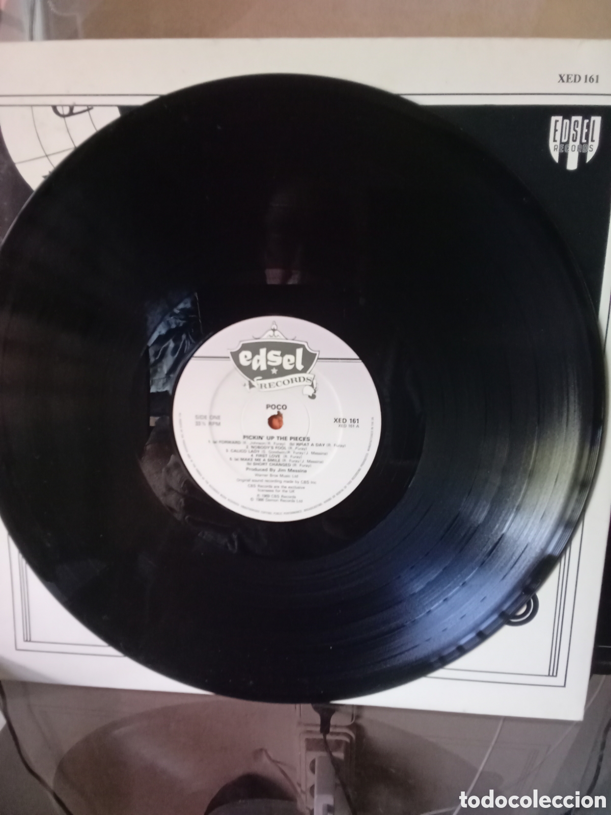 Discos de vinilo: POCO 1969 Primer LP Reedic EDSEL RECORDS. Nuevo - Foto 2