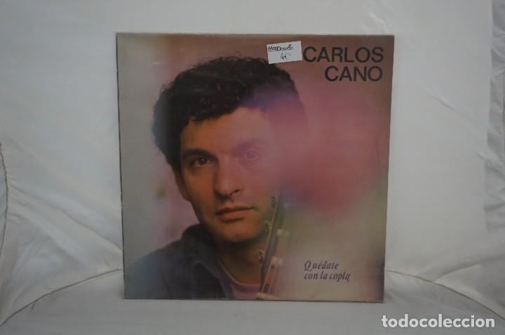Discos de vinilo: Vinilo LP - CARLOS CANO - QUEDATE CON LA COPLA - Foto 1