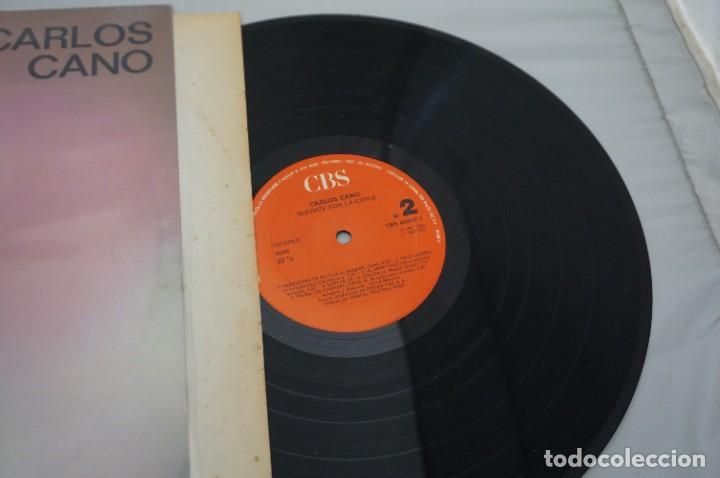 Discos de vinilo: Vinilo LP - CARLOS CANO - QUEDATE CON LA COPLA - Foto 2