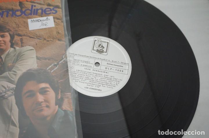 Discos de vinilo: Vinilo LP - LOS COMODINES - QUE SENSACION! - Foto 2