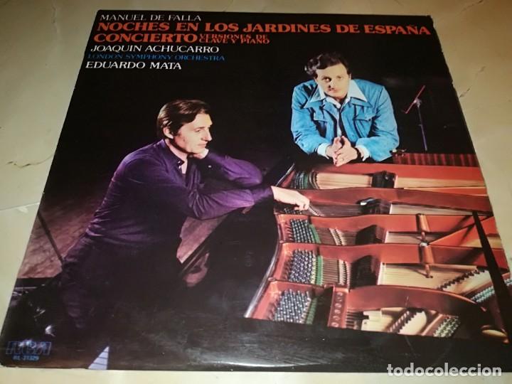 Discos de vinilo: NOCHES EN LOS JARDINES DE ESPA&Ntilde;A-MANUEL DE FALLA-ORIGINAL A&Ntilde;O 1978