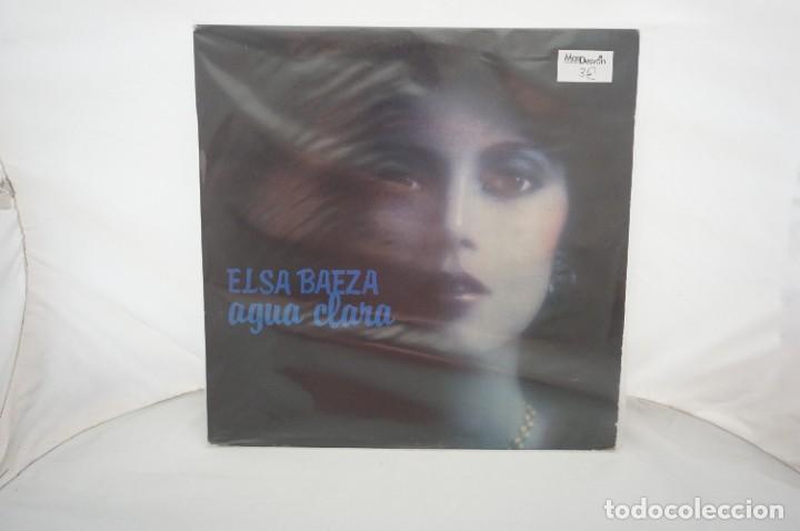 Discos de vinilo: Vinilo LP - ELSA BAEZA - AGUA CLARA - Foto 1