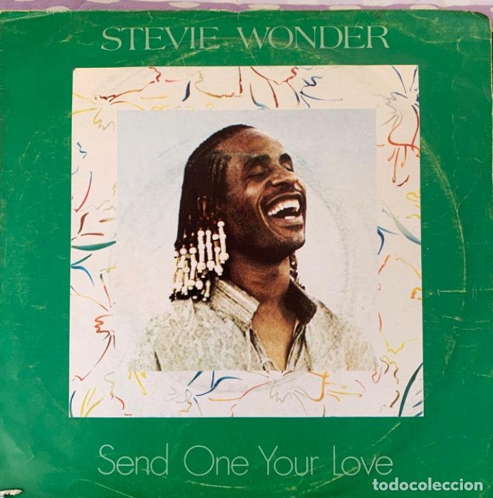 Discos de vinilo: Steve Wonder Send one your love - Foto 1