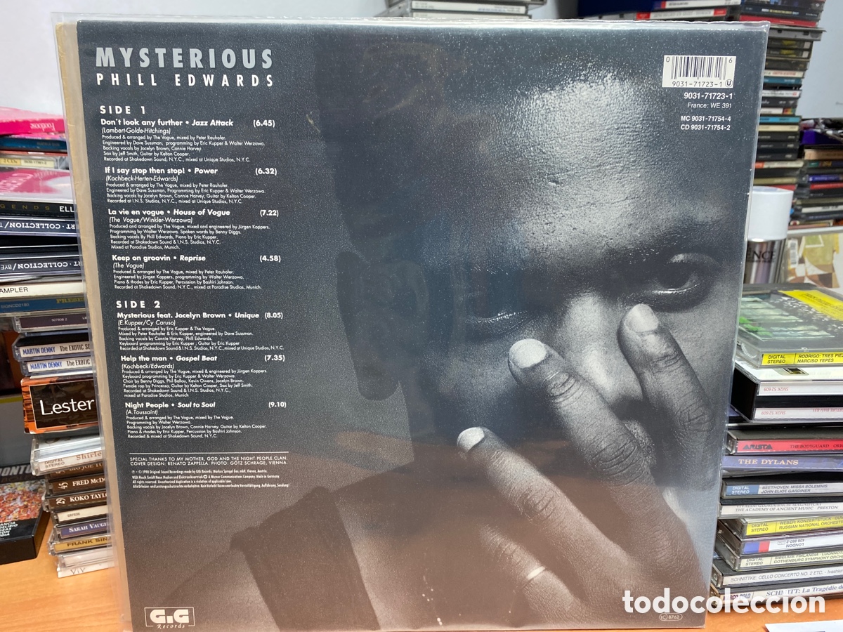 Discos de vinilo: Phill Edwards - Mysterious (LP, Album) - Foto 2