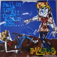 Discos de vinilo: THE MALLRATS...FALL IN LOVE ALL OVER AGAIN WITH. ( SCREAMING APPLE 2002 ) POWER POP, MOD
