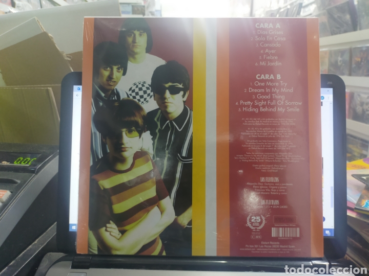 Discos de vinilo: Flechazos LP + CD d&iacute;as grises vinilo blanco precintado - Foto 2