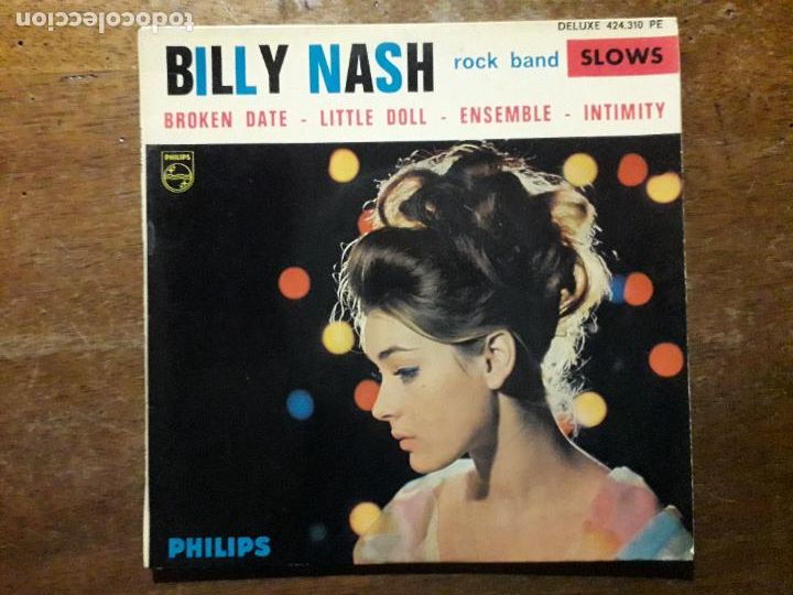 Discos de vinilo: Billy Nash - broken date + little doll + ensemble + intimity - Foto 1