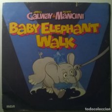 Discos de vinilo: JAMES GALWAY & HENRY MANCINI. BABY ELEPHANT WALK/ THE PINK PANTHER. RCA, UK 1984. Lote 362388780
