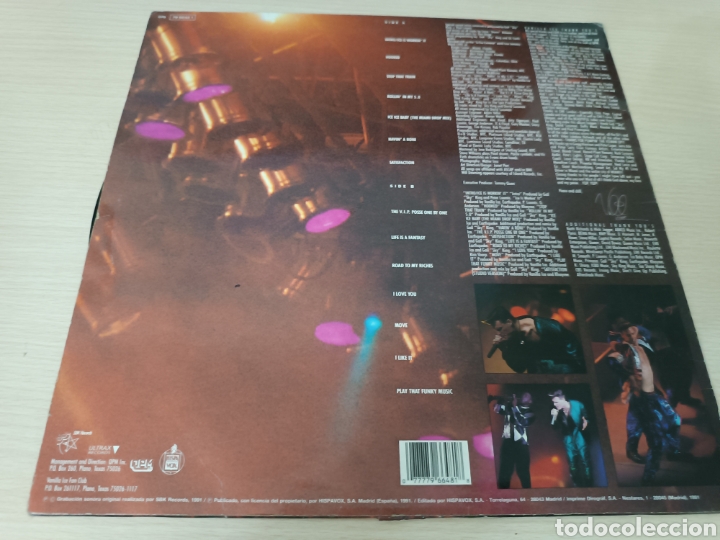 Discos de vinilo: VINILO VANILLA ICE EXTREMELY LIVE - Foto 2