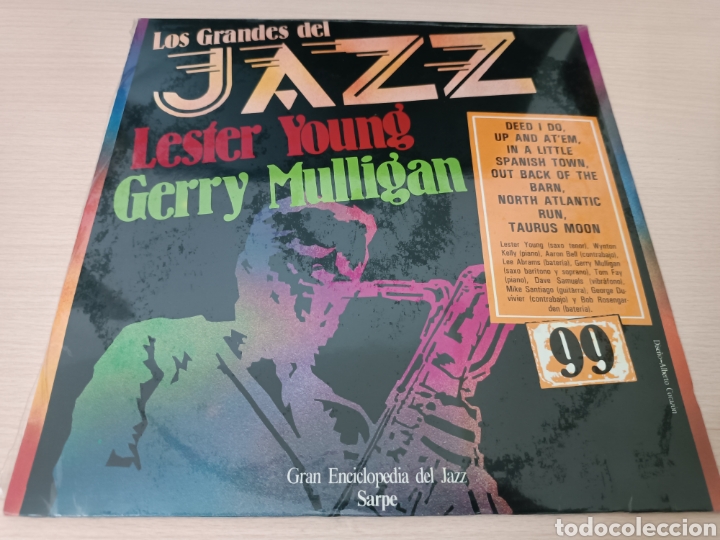 Disques de vinyle: VINILO LP, LOS GRANDES DEL JAZZ N&deg;99, PRECINTADO