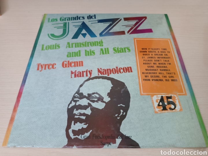 Discos de vinilo: VINILO LP, LOS GRANDES DEL JAZZ N&deg;45, PRECINTADO