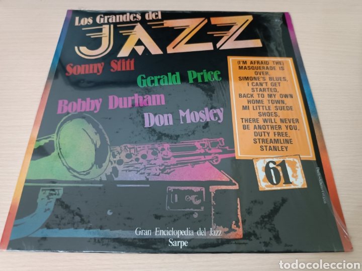 Discos de vinilo: VINILO LP, LOS GRANDES DEL JAZZ N&deg;61,