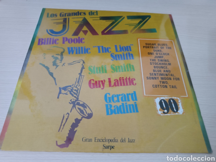 Discos de vinilo: VINILO LP, LOS GRANDES DEL JAZZ N&deg;90, PRECINTADO