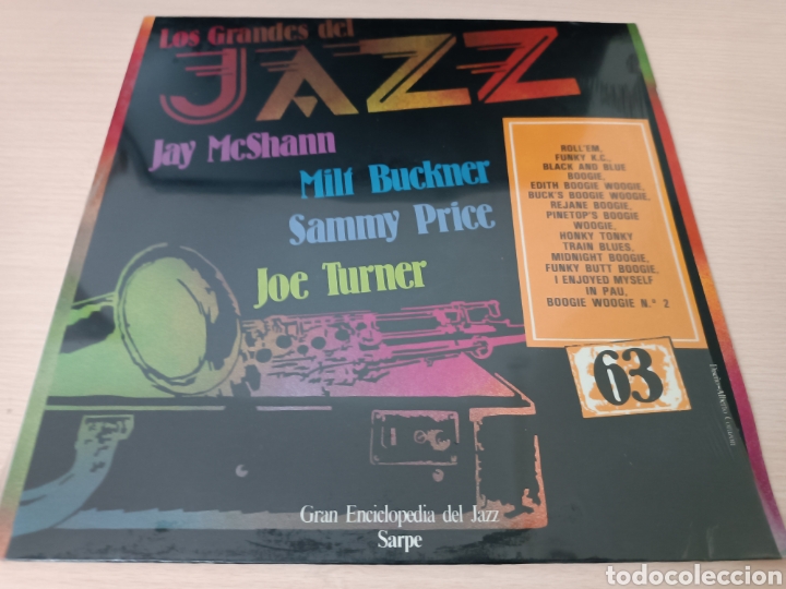 Discos de vinilo: VINILO LP, LOS GRANDES DEL JAZZ N&deg;63 - Foto 1