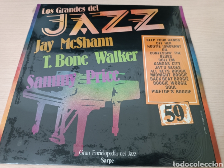 Discos de vinilo: VINILO LP, LOS GRANDES DEL JAZZ N&deg;59 - Foto 1