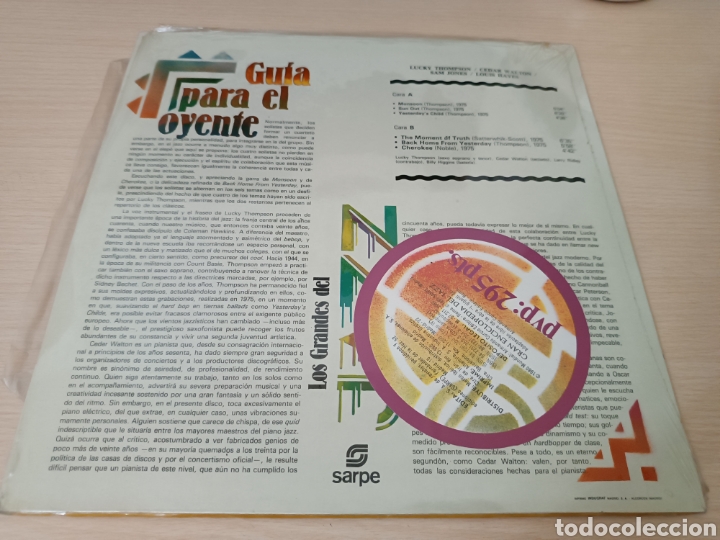 Discos de vinilo: VINILO LP, LOS GRANDES DEL JAZZ N&deg;82, - Foto 2