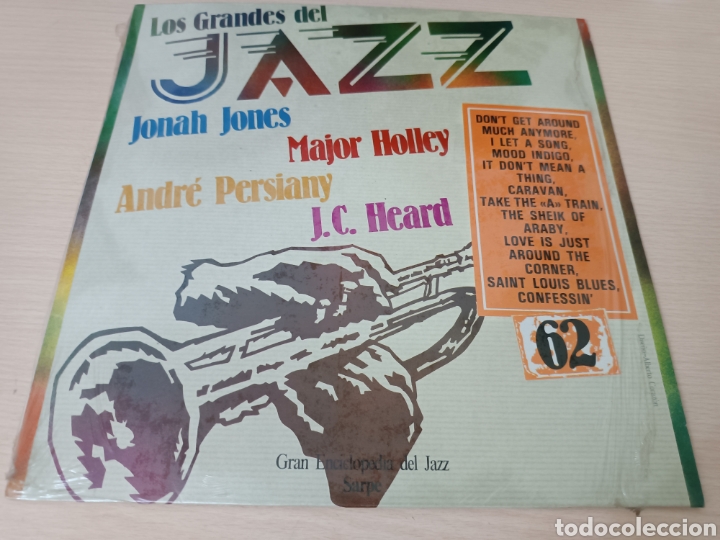 Discos de vinilo: VINILO LP, LOS GRANDES DEL JAZZ N&deg;62, - Foto 1