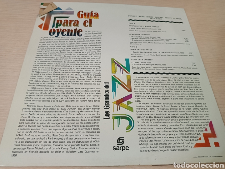 Discos de vinilo: VINILO LP, LOS GRANDES DEL JAZZ N&deg;20 - Foto 2