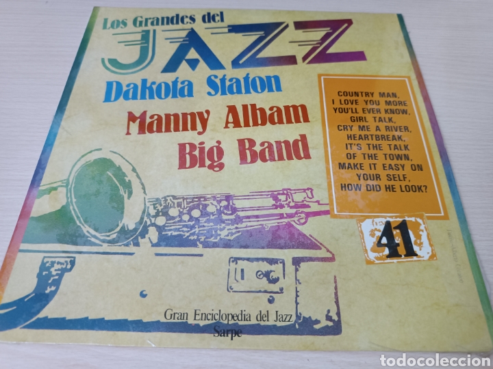 Discos de vinilo: VINILO LP, LOS GRANDES DEL JAZZ N&deg;41, - Foto 1