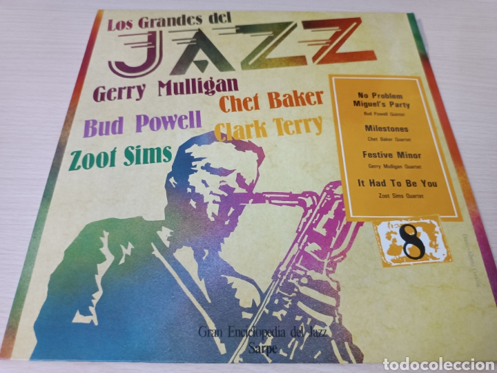 Discos de vinilo: VINILO LP, LOS GRANDES DEL JAZZ N&deg;8, - Foto 1