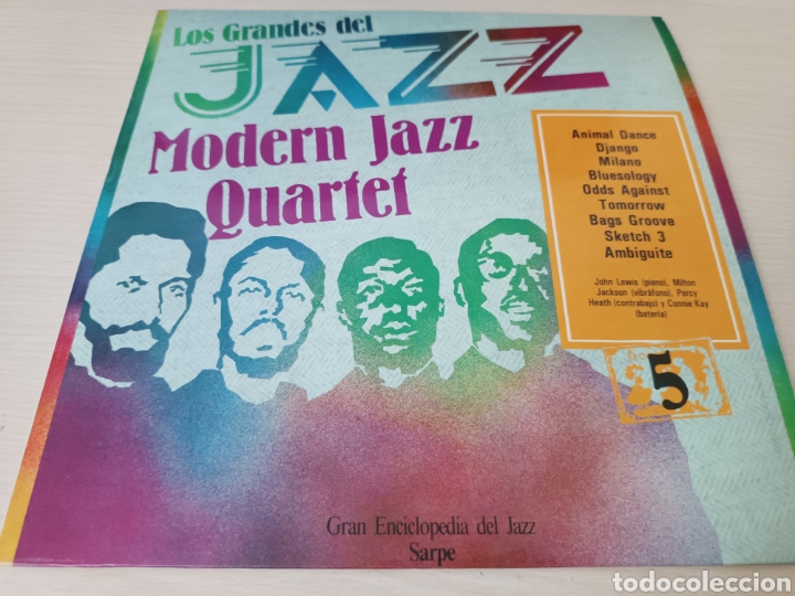 Discos de vinilo: VINILO LP, LOS GRANDES DEL JAZZ N&deg;5 - Foto 1