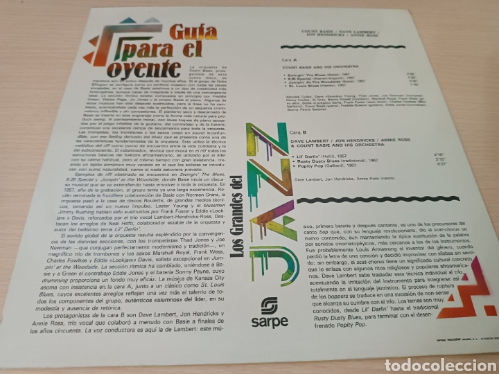 Discos de vinilo: VINILO LP, LOS GRANDES DEL JAZZ N&deg;18 - Foto 2