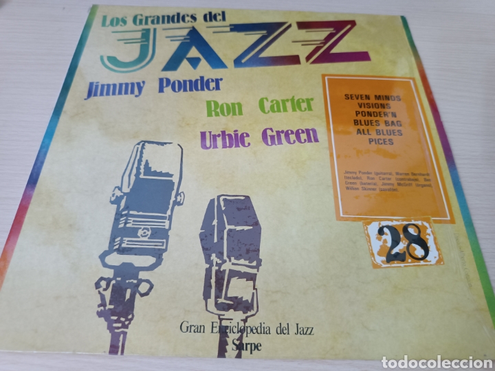Discos de vinilo: VINILO LP, LOS GRANDES DEL JAZZ N&deg;28 - Foto 1