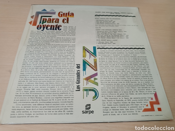 Discos de vinilo: VINILO LP, LOS GRANDES DEL JAZZ N&deg;26 - Foto 2