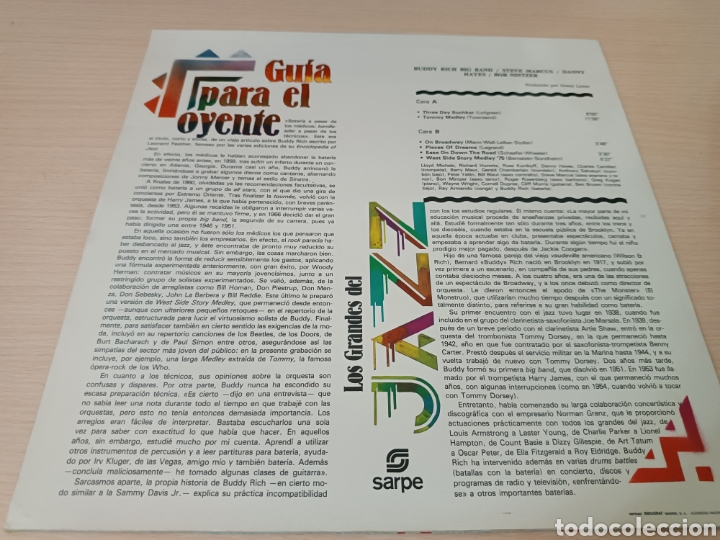 Discos de vinilo: VINILO LP, LOS GRANDES DEL JAZZ N&deg;11 - Foto 2