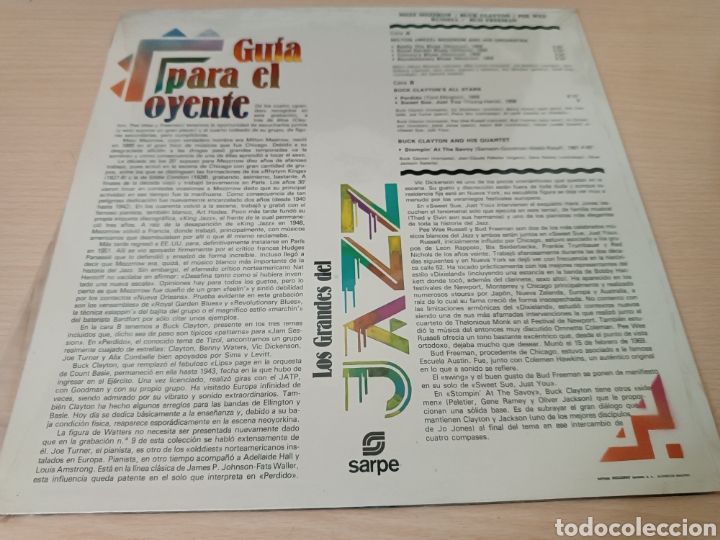 Discos de vinilo: VINILO LP, LOS GRANDES DEL JAZZ N&deg;29 - Foto 2