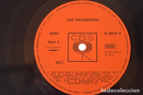 Discos de vinilo: Various - The Progressives (2xLP, Comp) Label:CBS Cat#: S 68210 E - Foto 3