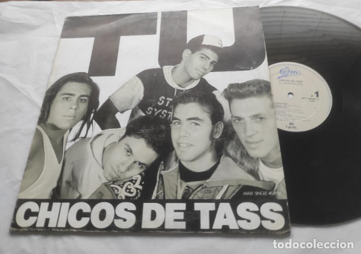 Discos de vinilo: Chicos De Tass &ndash; Tu-MAXI-ESPA&Ntilde;A- - Foto 1