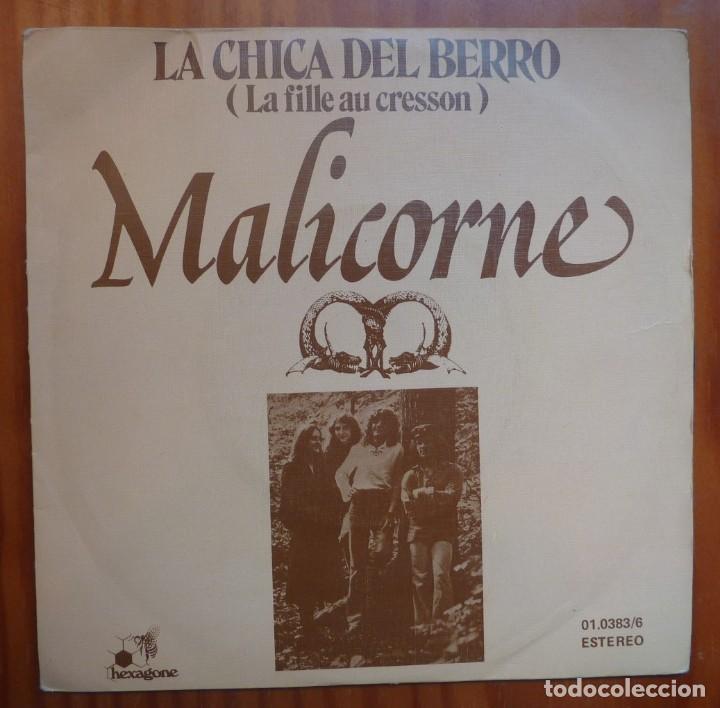 Discos de vinilo: MALICORNE / LA CHICA DEL BERRO / 1978 / SINGLE - Foto 1