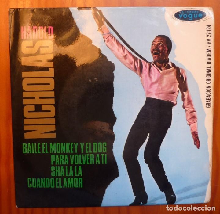 Discos de vinilo: HAROLD NICHOLAS / BAILE EL MONKEY Y EL DOG +3 / EP - Foto 1