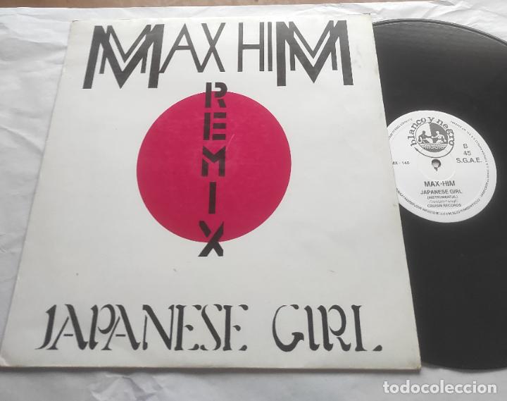 Discos de vinilo: MAX-HIM - JAPANESE GIRL -MAXI-ESPA&Ntilde;A-