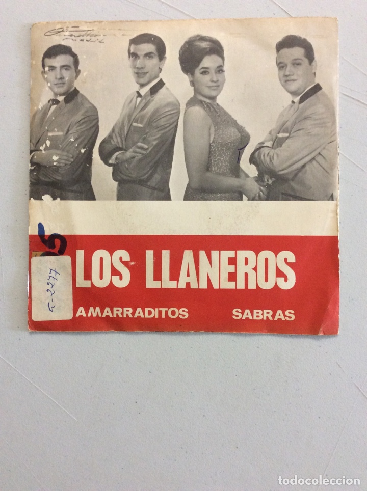 Discos de vinilo: Los Llaneros. Amarraditos. Sabr&aacute;s. - Foto 2
