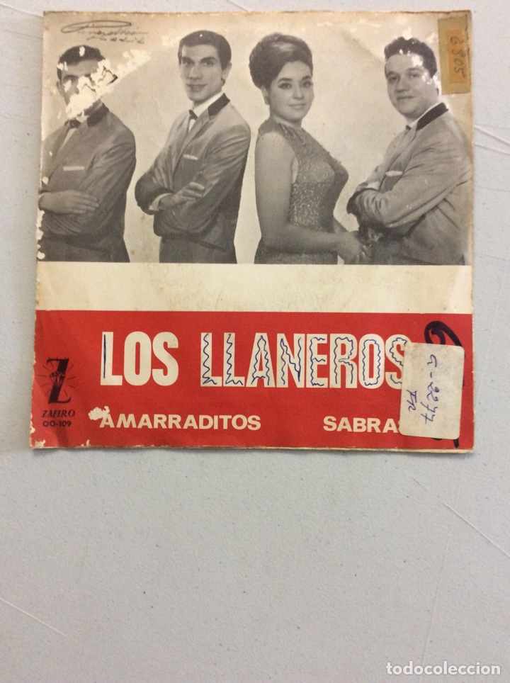 Discos de vinilo: Los Llaneros. Amarraditos. Sabr&aacute;s. - Foto 1