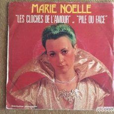 Discos de vinilo: MARIE NOELLE LES CLOCHES DE L'AMOUR / PILE OU FACE PATROPI J 6061 500. Lote 362442765