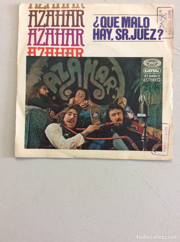Discos de vinilo: Azahar. &iquest;Que malo hay, Sr Juez? - Foto 1